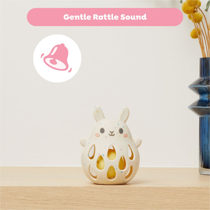 Silicone Rattle - Bunny