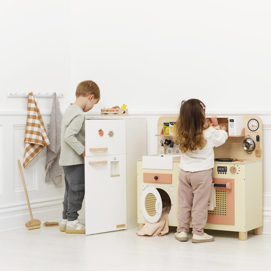 Rattan Family Play Kitchen