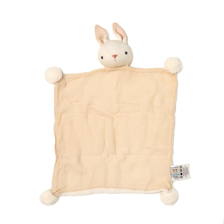 ThreadBear Baby Threads Cream Bunny Comforter