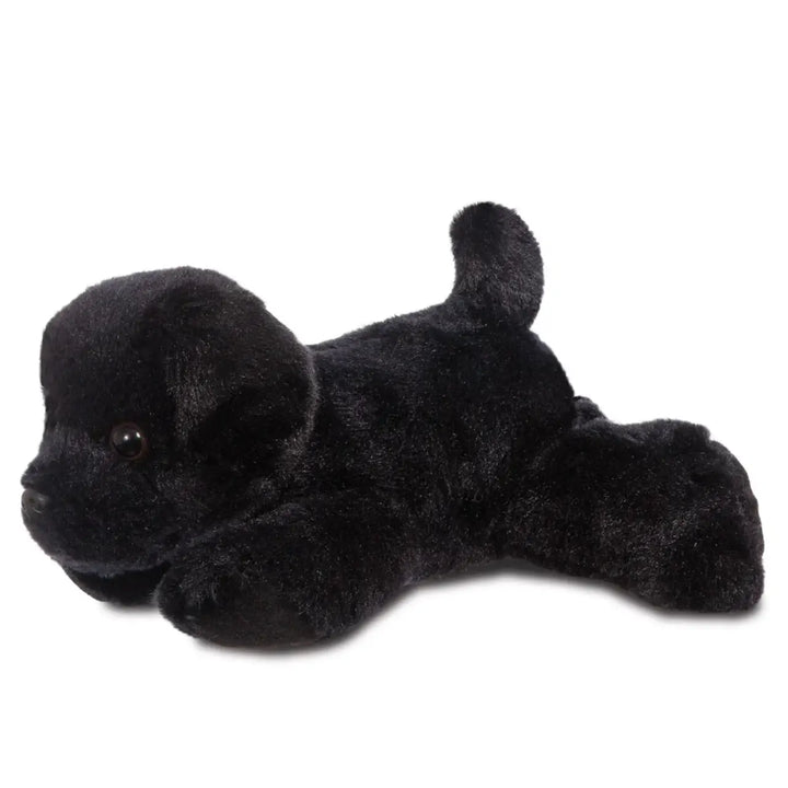 Aurora Mini Flopsie Blackie Black Labrador 8 in