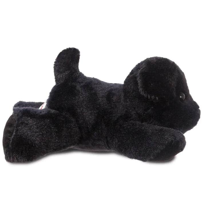 Aurora Mini Flopsie Blackie Black Labrador 8 in