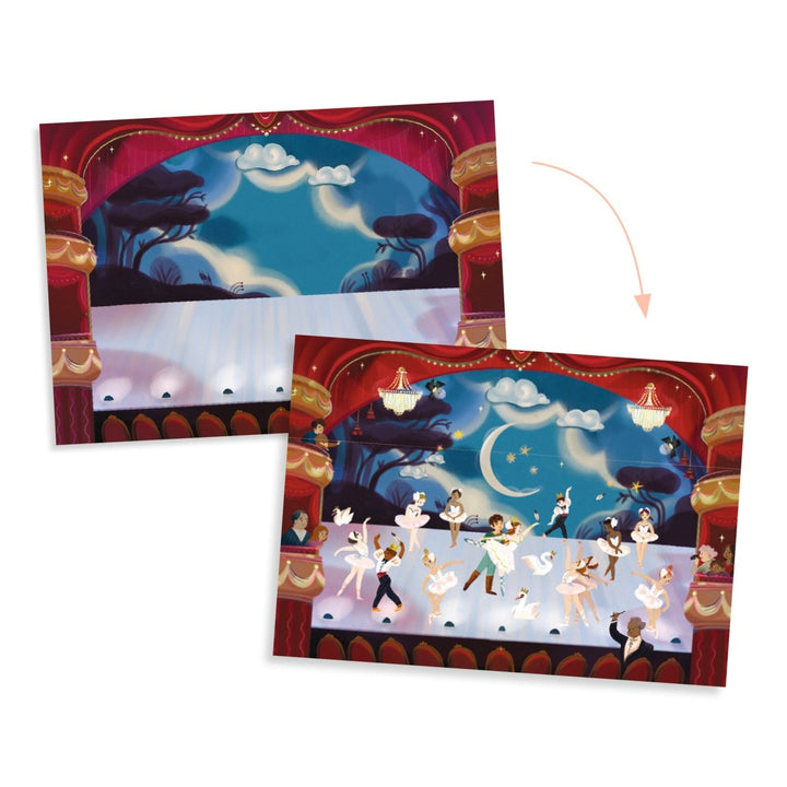 Djeco Rub-On Transfers - Little Ballet Dancers