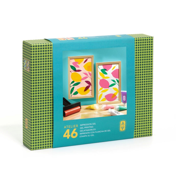 Djeco Atelier 46 - Gel Printing - Lemons