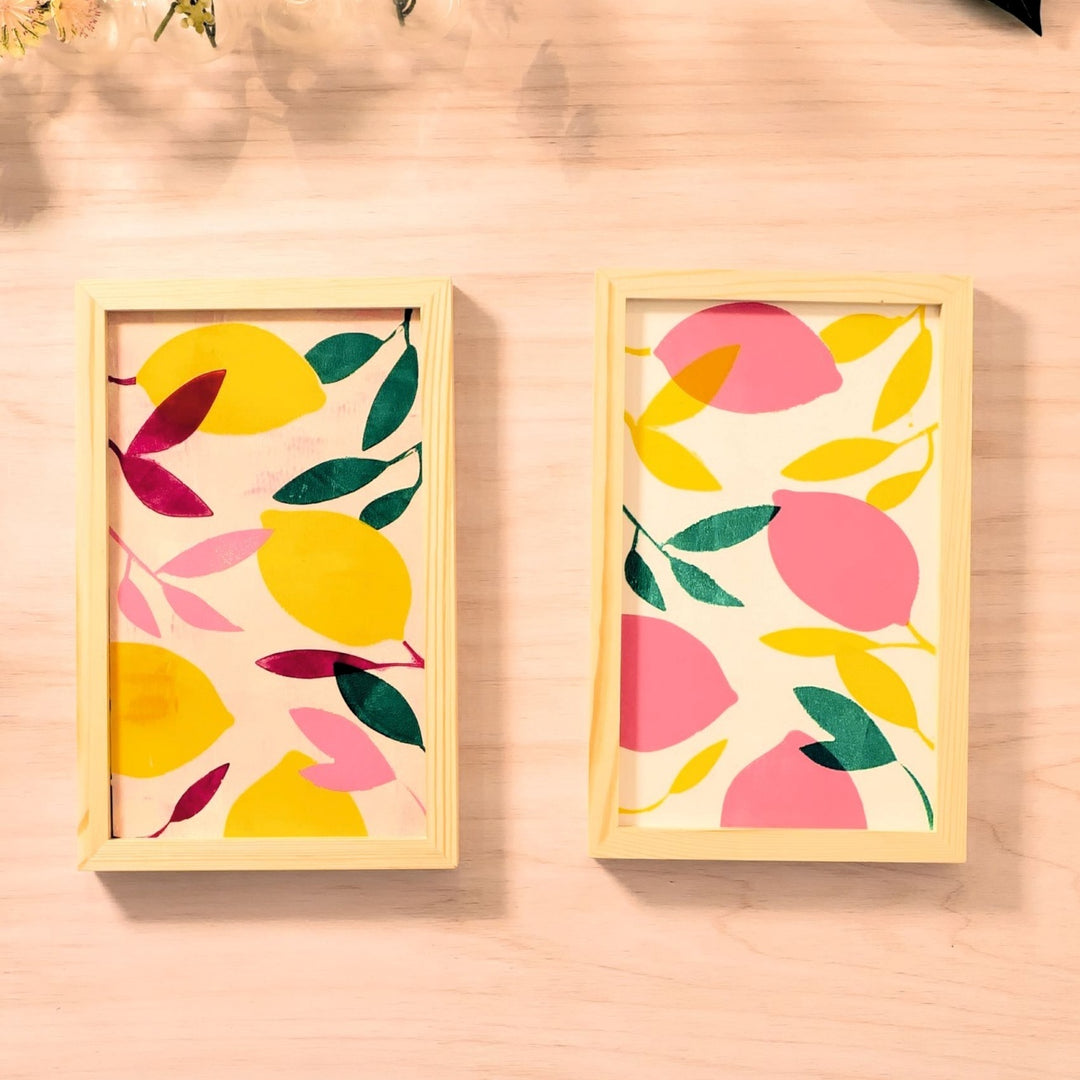 Djeco Atelier 46 - Gel Printing - Lemons