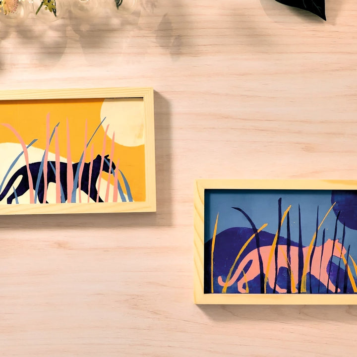 Djeco Atelier 47- Gel Printing - Panthers