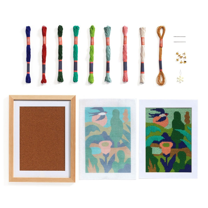 Djeco Atelier 65 - Needlepoint - Countryside