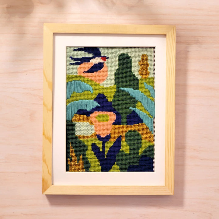 Djeco Atelier 65 - Needlepoint - Countryside