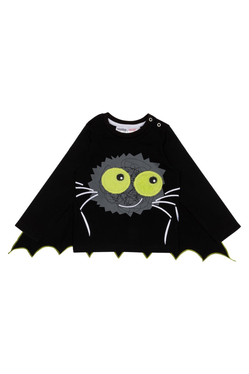 Blade and Rose Halloween Outfit - Fluffy Spider Top with Cloak and Fluffy Spider Leggings