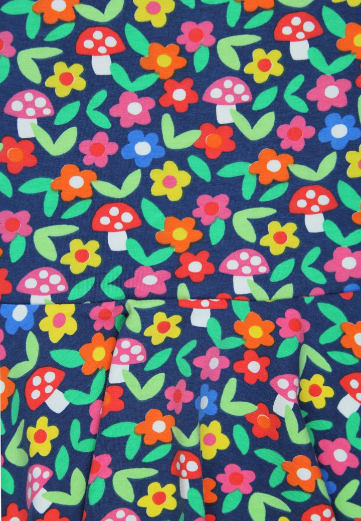 Toby Tiger Organic Flower Print Skater Dress