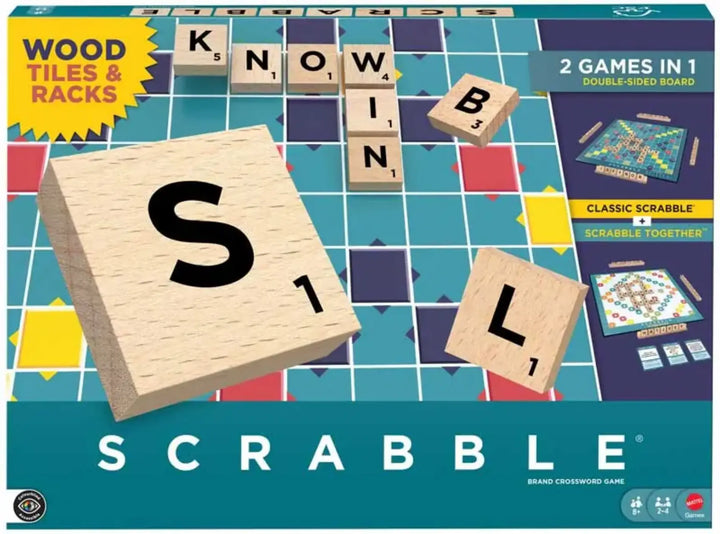 Scrabble 2 in 1 - Classic and Together