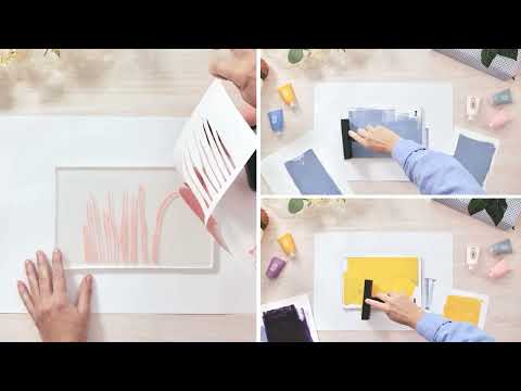 Djeco Atelier 47- Gel Printing - Panthers