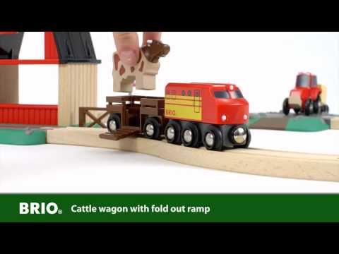 Brio Farm Railway Set