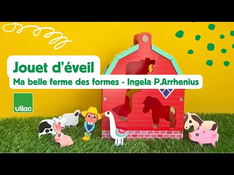 Vilac Shape Sorter - Farm with Animal Shapes