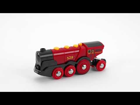 Brio Mighty Red Action Locomotive