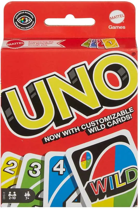 Uno, with Customisable Wild Cards