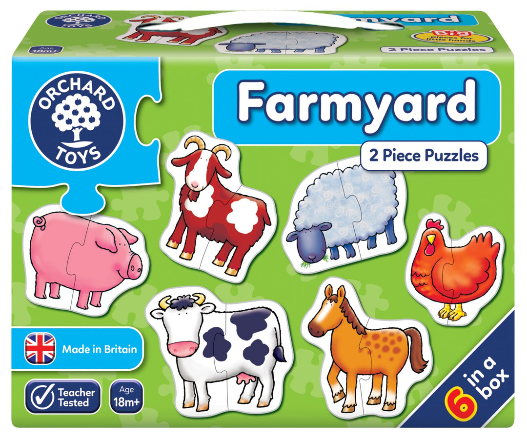 Orchard Toys Farmyard 2 Piece Puzzle