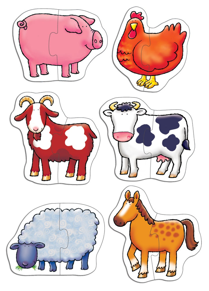 Orchard Toys Farmyard 2 Piece Puzzle