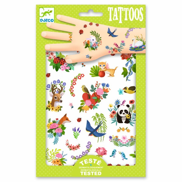Djeco Tattoos - Happy Spring